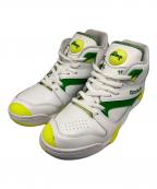REEBOKリーボック）の古着「COURT VICTORY PUMP」｜ホワイト×グリーン