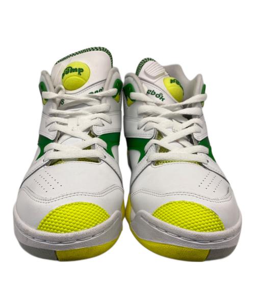 REEBOK（リーボック）REEBOK (リーボック) COURT VICTORY PUMP ホワイト×グリーン サイズ:27.5の古着・服飾アイテム