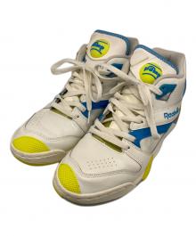 REEBOK（リーボック）の古着「COURT VICTORY PUMP」｜ホワイト×スカイブルー