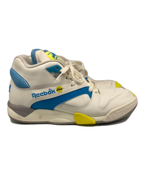 REEBOK（リーボック）REEBOK (リーボック) COURT VICTORY PUMP ホワイト×スカイブルー サイズ:27の古着・服飾アイテム