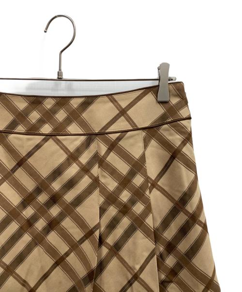BURBERRY LONDON（バーバリーロンドン）BURBERRY LONDON (バーバリーロンドン) ウールスカート ブラウン サイズ:46の古着・服飾アイテム