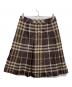 BURBERRY LONDON (バーバリーロンドン) ナイロンスカート ブラウン サイズ:44：4000円