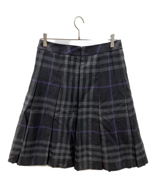 BURBERRY LONDON（バーバリーロンドン）BURBERRY LONDON (バーバリーロンドン) ナイロンスカート ブラック サイズ:44の古着・服飾アイテム