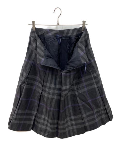 BURBERRY LONDON（バーバリーロンドン）BURBERRY LONDON (バーバリーロンドン) ナイロンスカート ブラック サイズ:44の古着・服飾アイテム