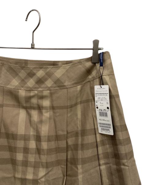 BURBERRY LONDON（バーバリーロンドン）BURBERRY LONDON (バーバリーロンドン) ウール混スカート ブラウン サイズ:46の古着・服飾アイテム