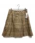 BURBERRY LONDON（バーバリーロンドン）の古着「ウール混スカート」｜ブラウン