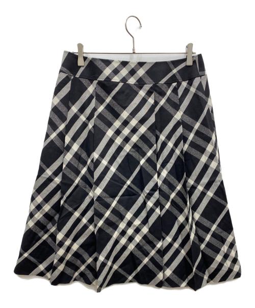 BURBERRY LONDON（バーバリーロンドン）BURBERRY LONDON (バーバリーロンドン) ウール混スカート ブラック サイズ:44の古着・服飾アイテム