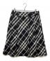 BURBERRY LONDON（バーバリーロンドン）の古着「ウール混スカート」｜ブラック