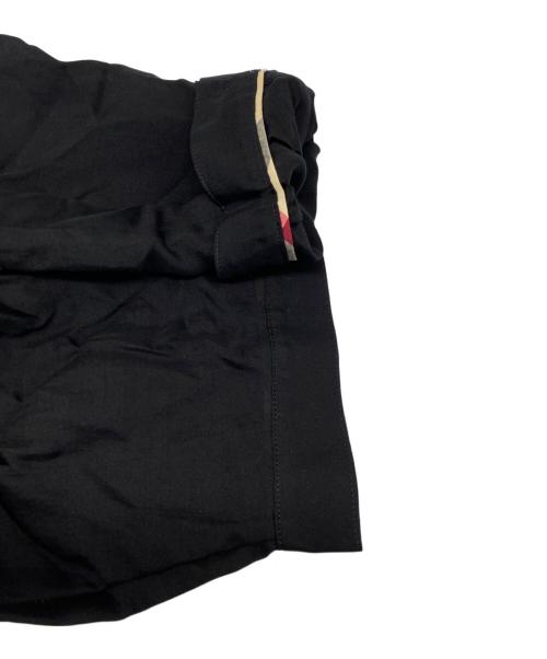 BURBERRY LONDON（バーバリーロンドン）BURBERRY LONDON (バーバリーロンドン) 長袖ブラウス ブラック サイズ:46 未使用品の古着・服飾アイテム