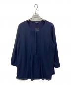 BURBERRY LONDONバーバリーロンドン）の古着「長袖ブラウス」｜ネイビー