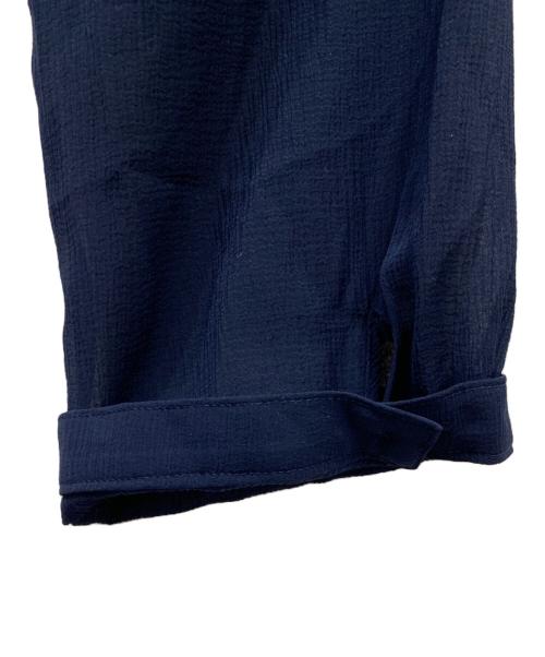 BURBERRY LONDON（バーバリーロンドン）BURBERRY LONDON (バーバリーロンドン) 長袖ブラウス ネイビー サイズ:5 未使用品の古着・服飾アイテム