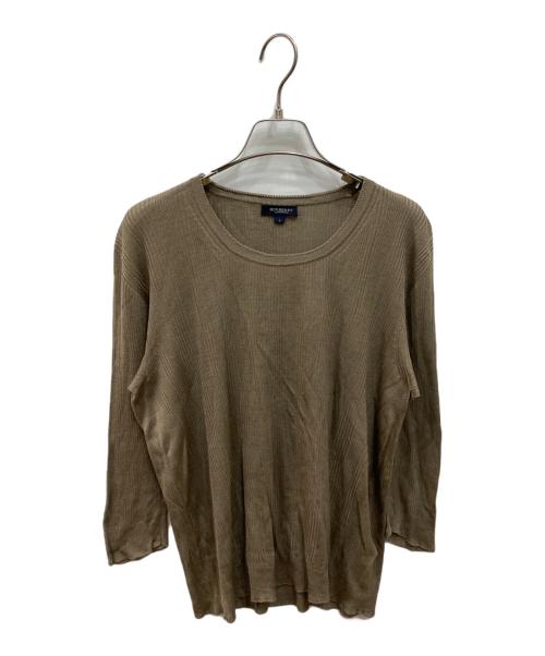 BURBERRY LONDON（バーバリーロンドン）BURBERRY LONDON (バーバリーロンドン) クルーネックニット ブラウン サイズ:5の古着・服飾アイテム