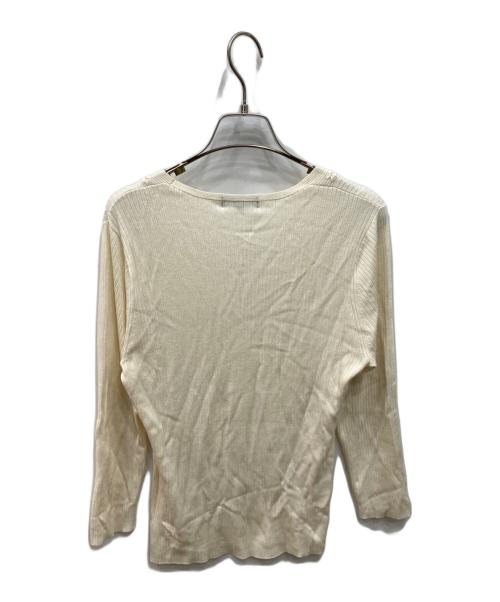 BURBERRY LONDON（バーバリーロンドン）BURBERRY LONDON (バーバリーロンドン) カシミヤ混ニット ベージュ サイズ:4の古着・服飾アイテム