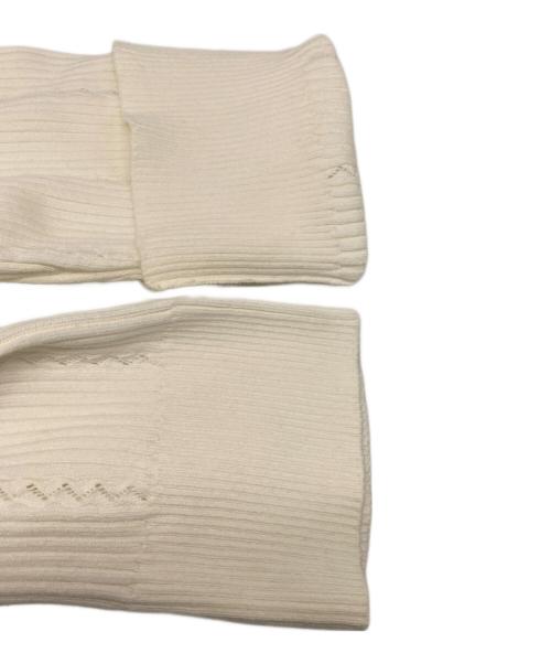 BURBERRY LONDON（バーバリーロンドン）BURBERRY LONDON (バーバリーロンドン) クルーネックニット ホワイト サイズ:5の古着・服飾アイテム