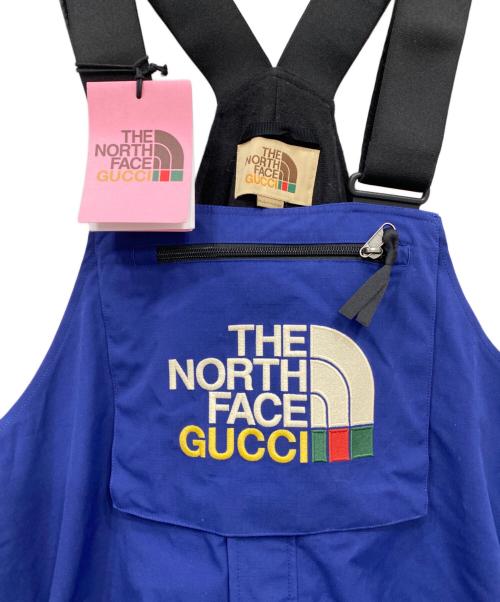GUCCI（グッチ）GUCCI (グッチ) THE NORTH FACE (ザ ノース フェイス) 21AW Edition OverAll ブルー サイズ:XLの古着・服飾アイテム