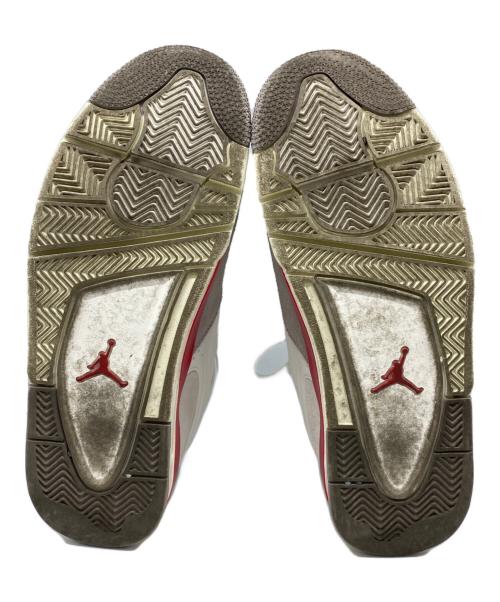 NIKE（ナイキ）NIKE (ナイキ) Air Jordan 4 RM ホワイト×レッド サイズ:27の古着・服飾アイテム