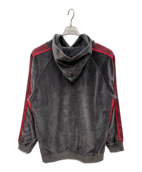 Needles（ニードルズ）Needles (ニードルズ) Track Hoodie グレー サイズ:XLの古着・服飾アイテム