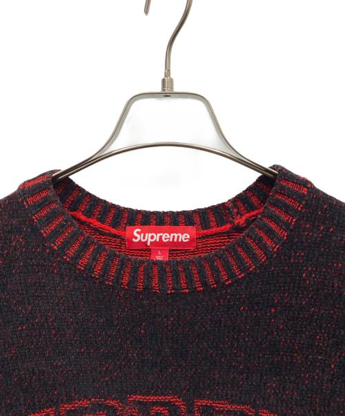 SUPREME（シュプリーム）SUPREME (シュプリーム) 24SS CONTRAST ARC SWEATER ブラック サイズ:Lの古着・服飾アイテム