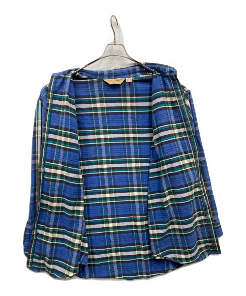 big mac（ビッグマック）BIG MAC (ビッグマック) 80sチェックネルシャツ ブルー サイズ:XLの古着・服飾アイテム