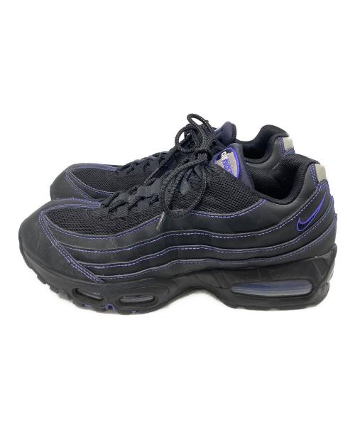 NIKE（ナイキ）NIKE (ナイキ) AIR MAX 95 OG ブラック×パープル サイズ:27.5cmの古着・服飾アイテム