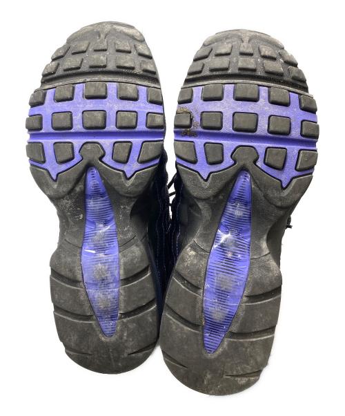 NIKE（ナイキ）NIKE (ナイキ) AIR MAX 95 OG ブラック×パープル サイズ:27.5cmの古着・服飾アイテム
