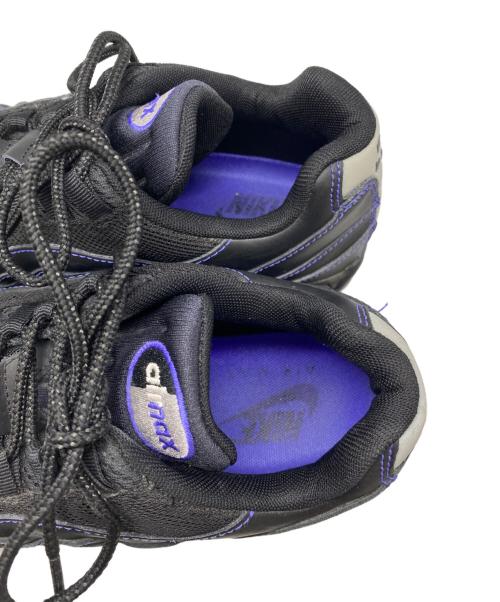 NIKE（ナイキ）NIKE (ナイキ) AIR MAX 95 OG ブラック×パープル サイズ:27.5cmの古着・服飾アイテム