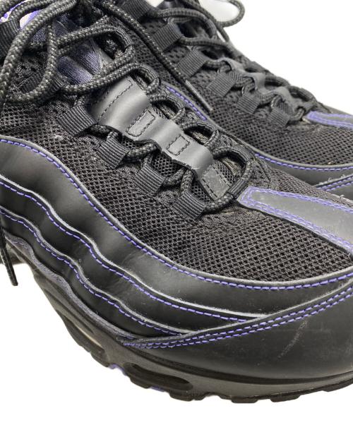 NIKE（ナイキ）NIKE (ナイキ) AIR MAX 95 OG ブラック×パープル サイズ:27.5cmの古着・服飾アイテム
