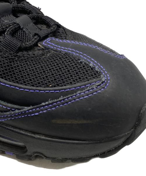 NIKE（ナイキ）NIKE (ナイキ) AIR MAX 95 OG ブラック×パープル サイズ:27.5cmの古着・服飾アイテム