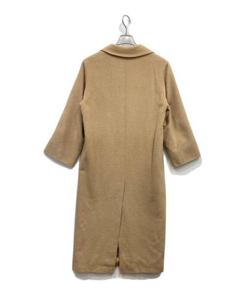 MaxMara（マックスマーラ）MaxMara (マックスマーラ) ウールロングコート ベージュ サイズ:36の古着・服飾アイテム