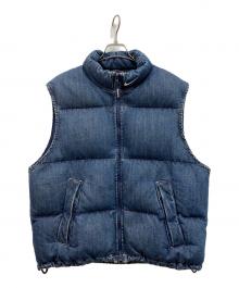 NIKE×SUPREME（ナイキ×シュプリーム）の古着「24SS Denim Puffer Vest」｜インディゴ