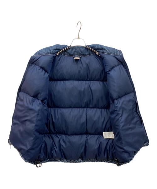 NIKE（ナイキ）NIKE (ナイキ) SUPREME (シュプリーム) 24SS Denim Puffer Vest インディゴ サイズ:Mの古着・服飾アイテム