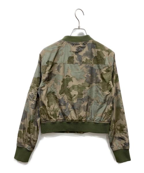 HARLEY-DAVIDSON（ハーレーダビッドソン）HARLEY-DAVIDSON (ハーレーダビッドソン) カモ柄ジャケット グリーン サイズ:Mの古着・服飾アイテム