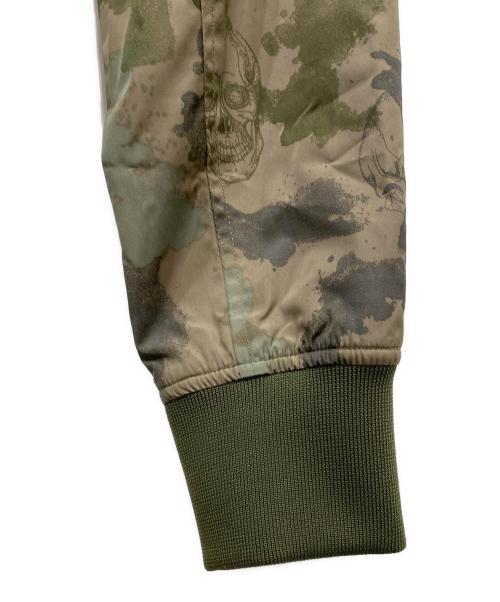 HARLEY-DAVIDSON（ハーレーダビッドソン）HARLEY-DAVIDSON (ハーレーダビッドソン) カモ柄ジャケット グリーン サイズ:Mの古着・服飾アイテム