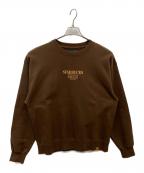BEAMS×STARBUCKS COFFEEビームス×スターバックスコーヒー）の古着「クルーネックスウェット」｜ブラウン