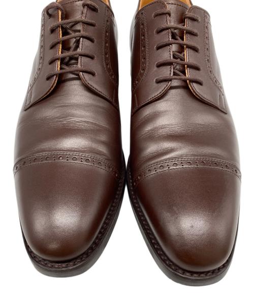 SCOTCH GRAIN（スコッチグレイン）SCOTCH GRAIN (スコッチグレイン) レザーシューズ ブラウン サイズ:24 1/2の古着・服飾アイテム