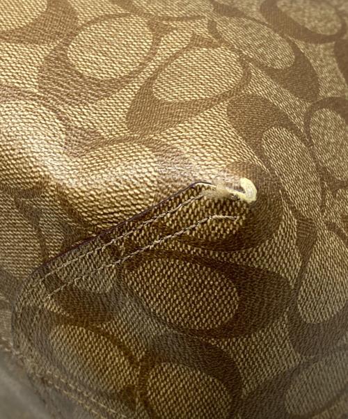 COACH（コーチ）COACH (コーチ) リバーシブルトートバッグ ピンクの古着・服飾アイテム