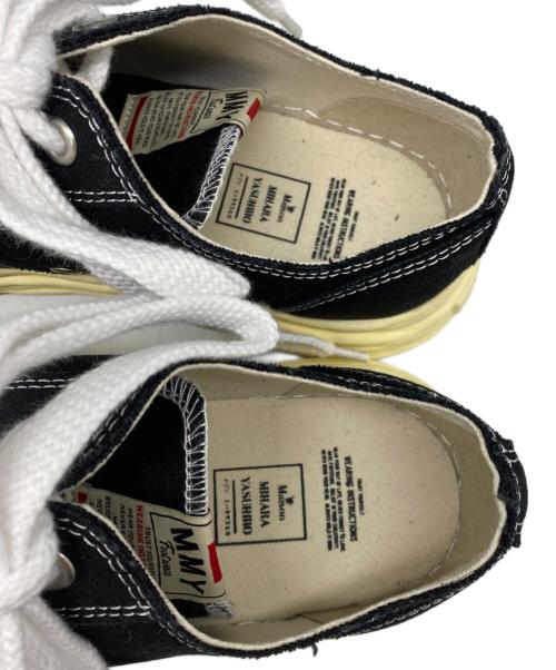 Maison MIHARA YASUHIRO（メゾン ミハラ ヤスヒロ）Maison MIHARA YASUHIRO (メゾン ミハラ ヤスヒロ) HANK LOW CANVAS ブラック サイズ:46の古着・服飾アイテム