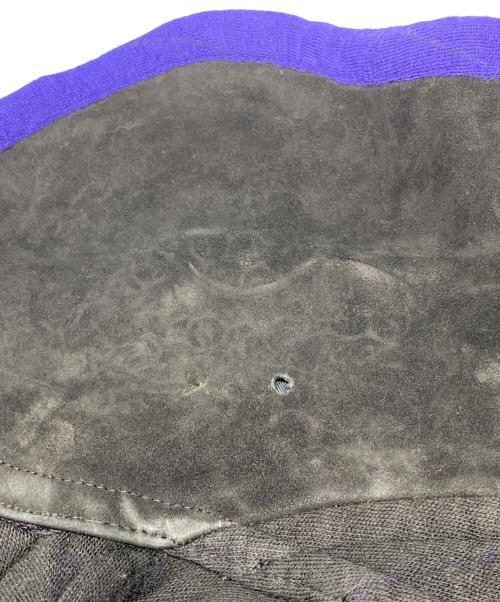 ISSEY MIYAKE（イッセイミヤケ）ISSEY MIYAKE (イッセイミヤケ) シワ加工ガウンコート パープル サイズ:9の古着・服飾アイテム