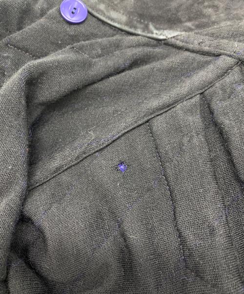 ISSEY MIYAKE（イッセイミヤケ）ISSEY MIYAKE (イッセイミヤケ) シワ加工ガウンコート パープル サイズ:9の古着・服飾アイテム