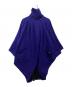 ISSEY MIYAKE（イッセイミヤケ）の古着「シワ加工ガウンコート」｜パープル