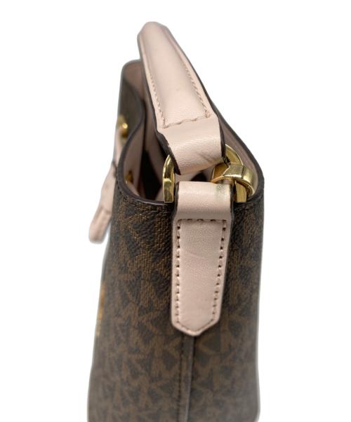 MICHAEL KORS（マイケル・コース）MICHAEL KORS (マイケル・コース) 2WAYバッグ ピンクの古着・服飾アイテム