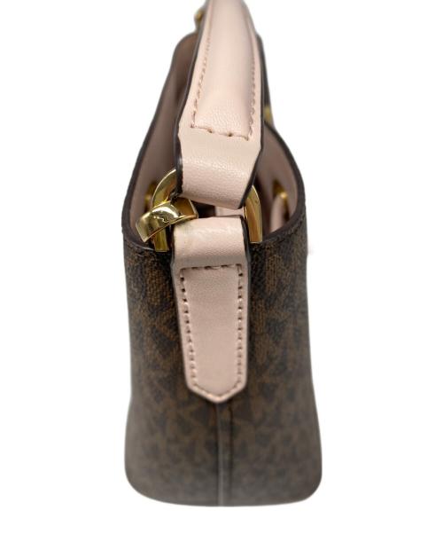 MICHAEL KORS（マイケル・コース）MICHAEL KORS (マイケル・コース) 2WAYバッグ ピンクの古着・服飾アイテム