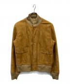 CARRANOカラーノ）の古着「スウェードジャケット」｜ブラウン