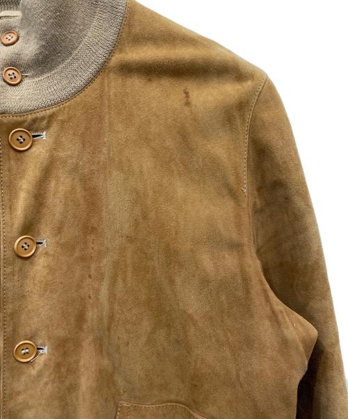 CARRANO（カラーノ）CARRANO (カラーノ) スウェードジャケット ブラウン サイズ:52の古着・服飾アイテム