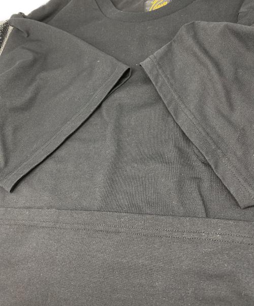 Needles（ニードルズ）Needles (ニードルズ) ポケットTシャツ ブラック サイズ:Lの古着・服飾アイテム