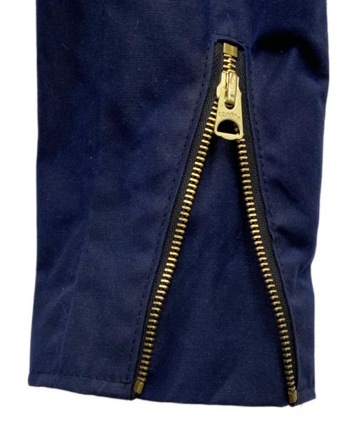 Schott（ショット）Schott (ショット) LEATHER TRIM WAX CTN RIDERS ブルー サイズ:Mの古着・服飾アイテム