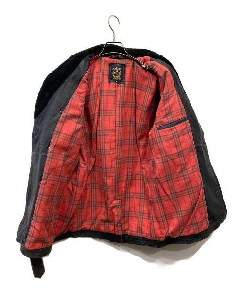 Schott（ショット）Schott (ショット) ベルテッドレザージャケット ブラック サイズ:Mの古着・服飾アイテム