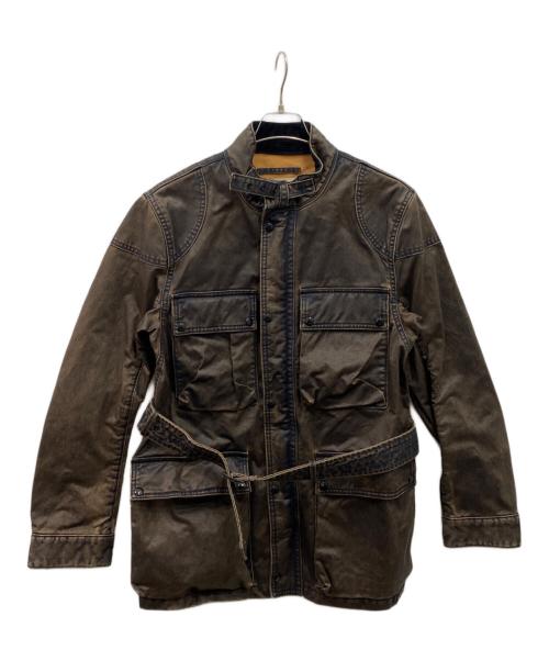 Denim & Supply Ralph Lauren（デニム＆サプライ ラルフローレン）Denim & Supply Ralph Lauren (デニム＆サプライ ラルフローレン) コーティングコットン ファティーグジャケット ブラウン サイズ:Mの古着・服飾アイテム