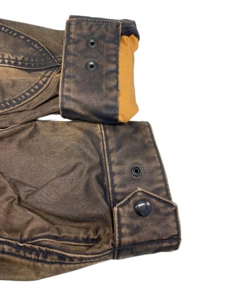 Denim & Supply Ralph Lauren（デニム＆サプライ ラルフローレン）Denim & Supply Ralph Lauren (デニム＆サプライ ラルフローレン) コーティングコットン ファティーグジャケット ブラウン サイズ:Mの古着・服飾アイテム