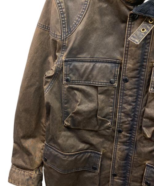 Denim & Supply Ralph Lauren（デニム＆サプライ ラルフローレン）Denim & Supply Ralph Lauren (デニム＆サプライ ラルフローレン) コーティングコットン ファティーグジャケット ブラウン サイズ:Mの古着・服飾アイテム